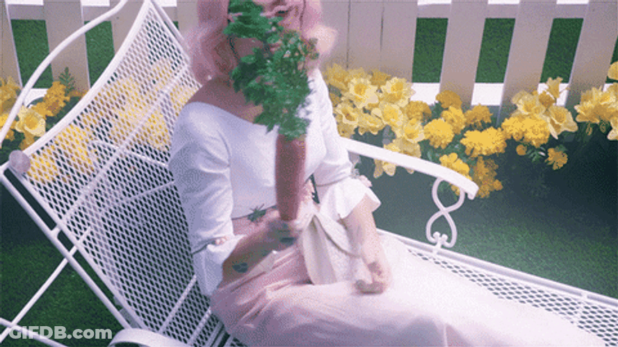 Funny Easter Bunny Miley Cyrus GIF