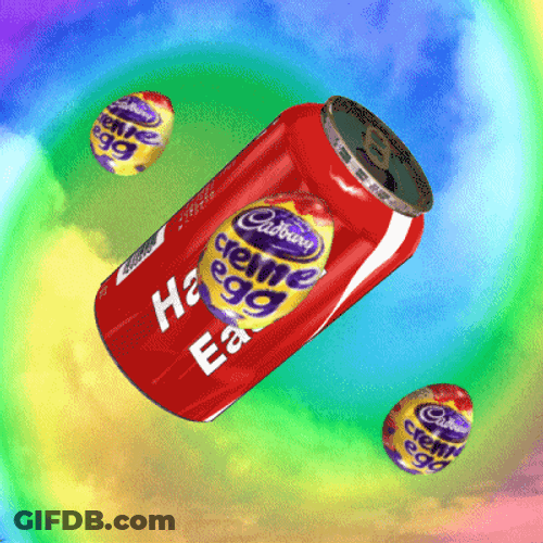 Funny Easter Cadburry Chocolate Greeting GIF