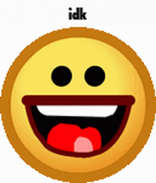 Funny Emoji Disintegrating Loop GIF