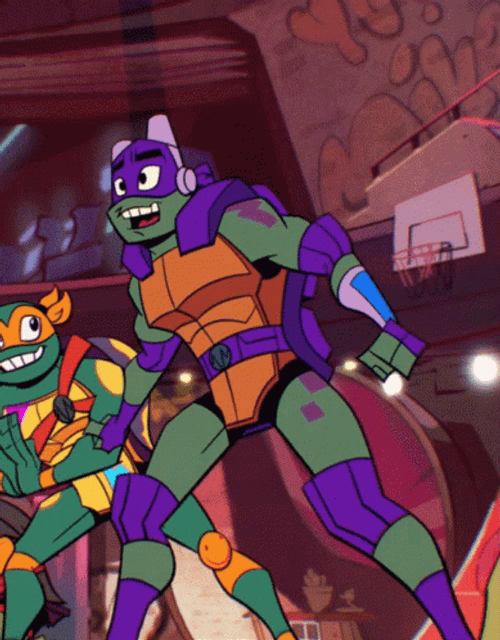 Funny Excited Donatello Tmnt Ninja Turtle GIF