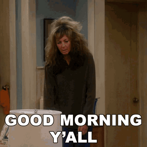 Funny Exhausted Good Morning GIF