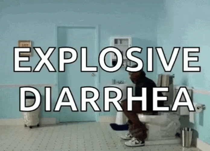 Funny Explosive Diarrhea GIF