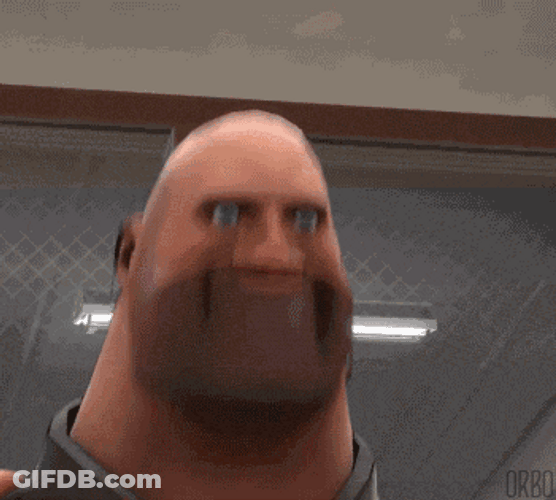 Funny Face Bouncy Man GIF