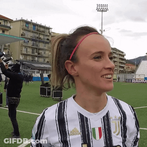 Funny Faces Expression Women Football Player GIF