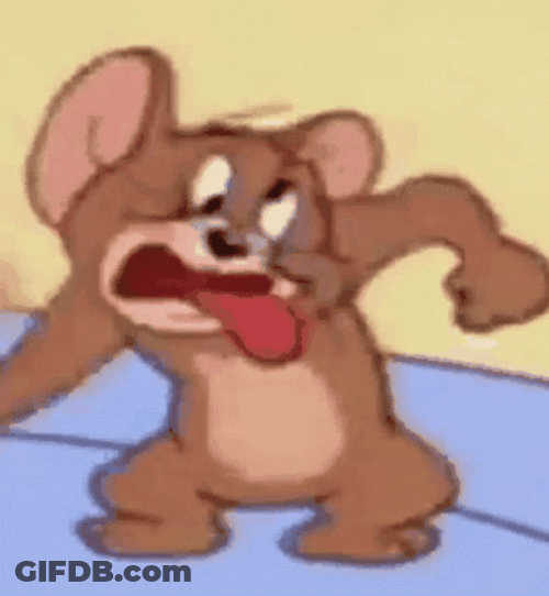 Funny Faces Expressions Jerry Mouse GIF