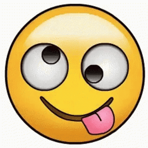 Funny Faces Eyes Roll Emoji GIF