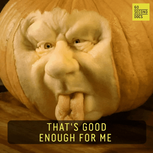 Funny Faces Halloween Pumpkin GIF