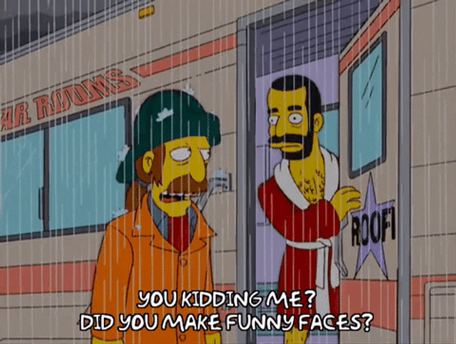 Funny Faces The Simpsons GIF