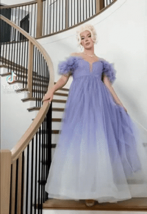 Funny Falling In The Stairs GIF