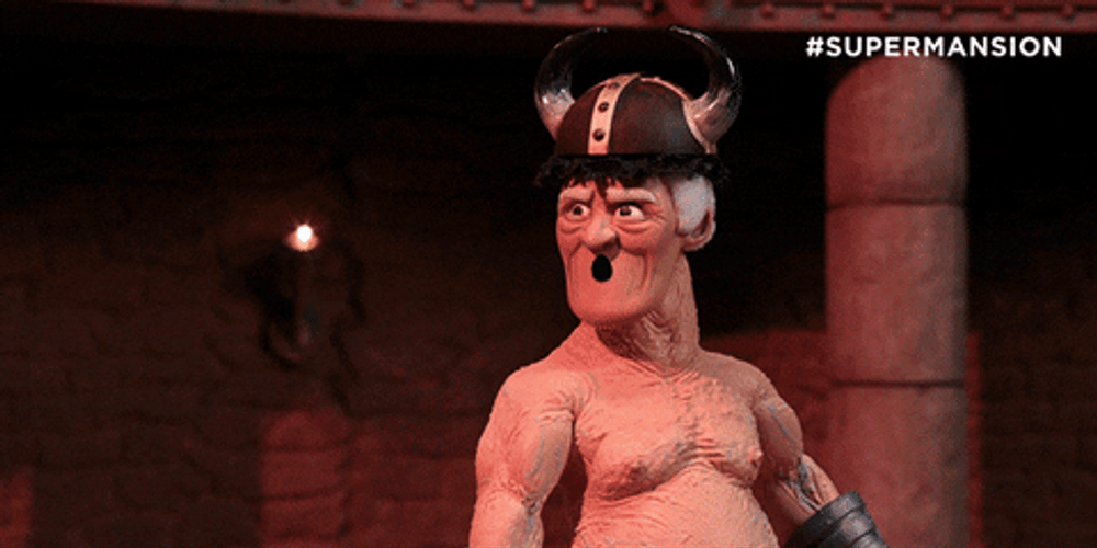 Funny Fight Brian Cranston Super Mansion GIF