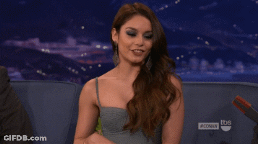 Funny Flashing Vanessa Hudgens GIF