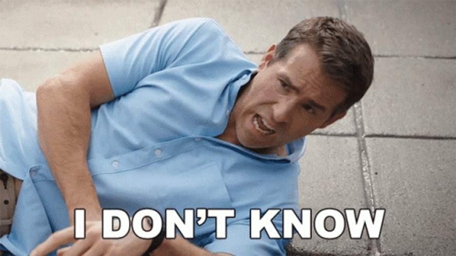 Funny Free Guy Ryan Reynolds I Don't Know GIF