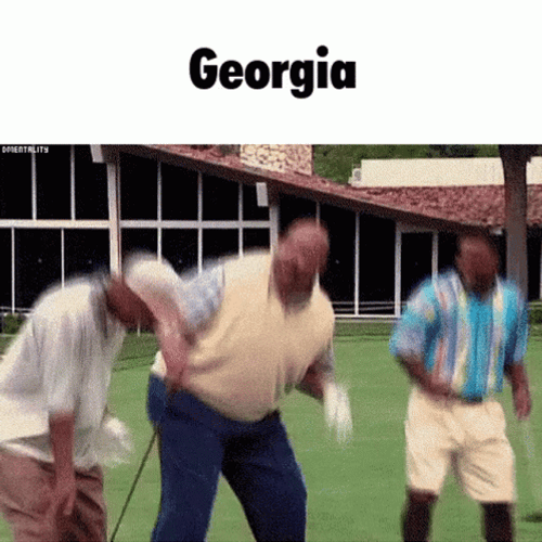 Funny Georgia Old Man Dancing GIF