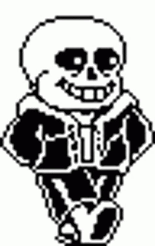 Funny Ghost Smiling Skeleton Walk GIF