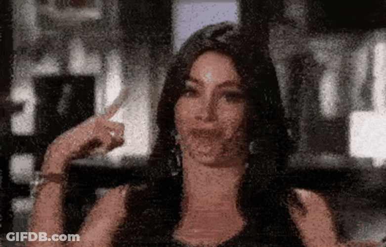 Funny Girl Psycho Sign GIF