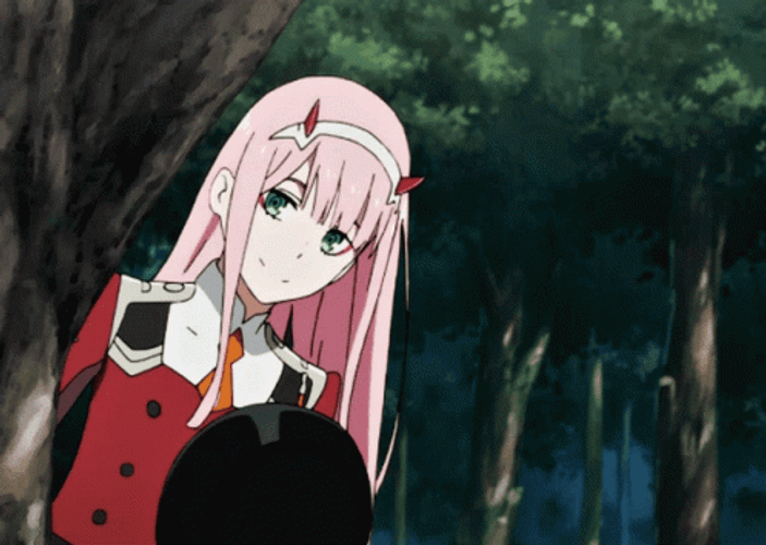 Funny Girl Zero Two GIF