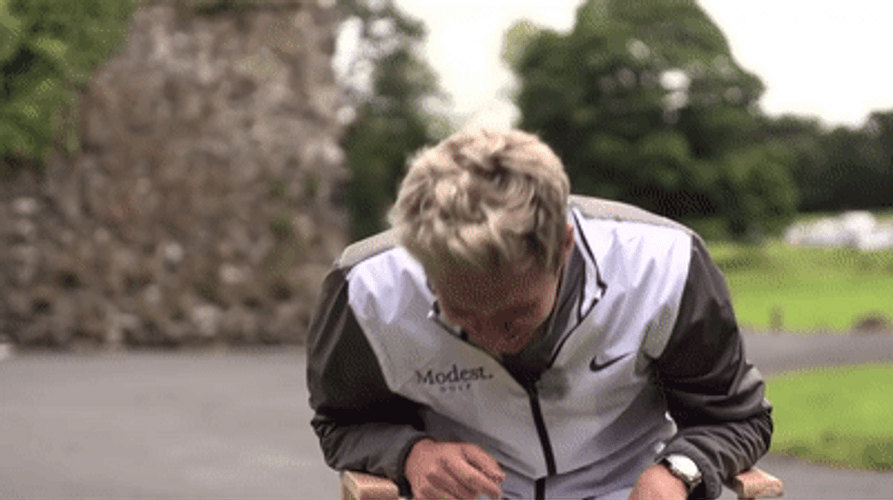 Funny Golf Niall Horan GIF