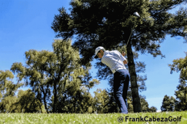 Funny Golf Swing GIF