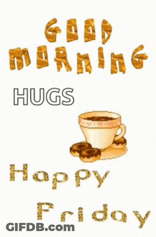 Funny Good Morning Happy Friday GIF
