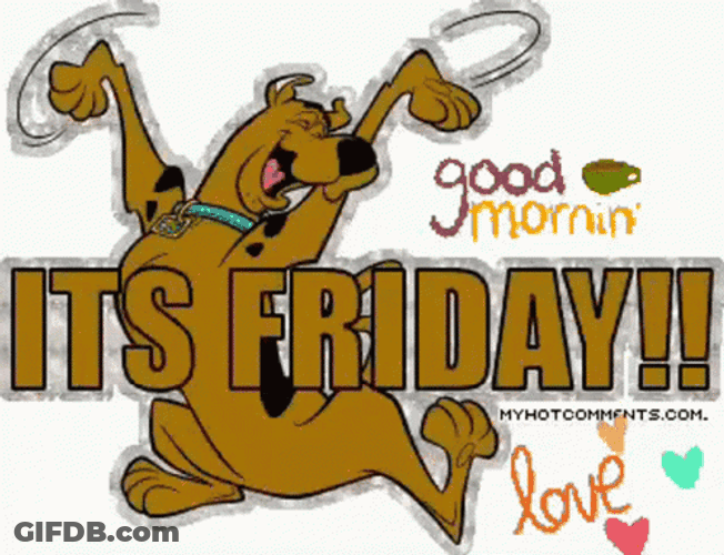 Funny Good Morning Happy Friday GIF