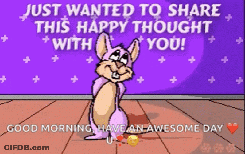 Funny Good Morning Happy Friday Cute Mouse GIF