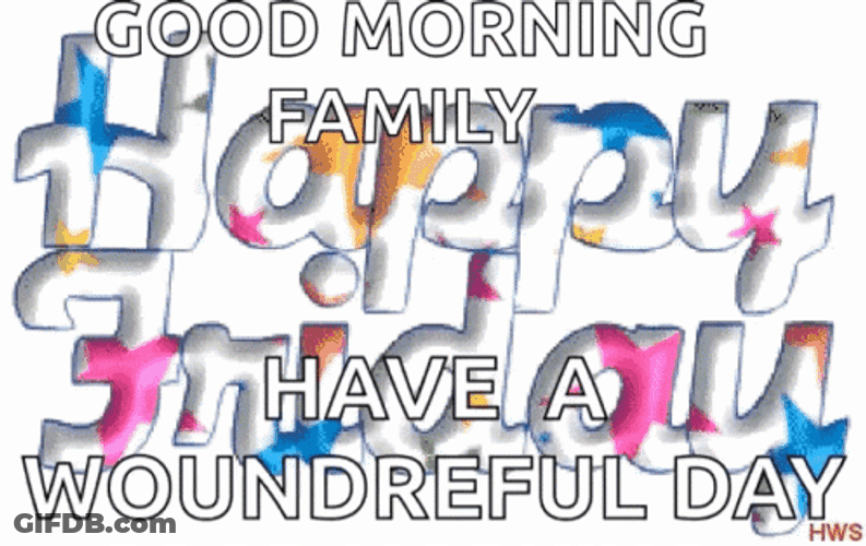 Funny Good Morning Happy Friday GIF