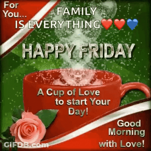 Funny Good Morning Happy Friday GIF