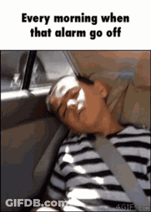 Funny Good Morning Shocked Boy Reaction GIF