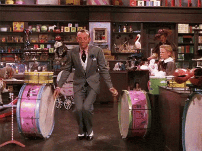 Funny Guy Dancing Drum GIF