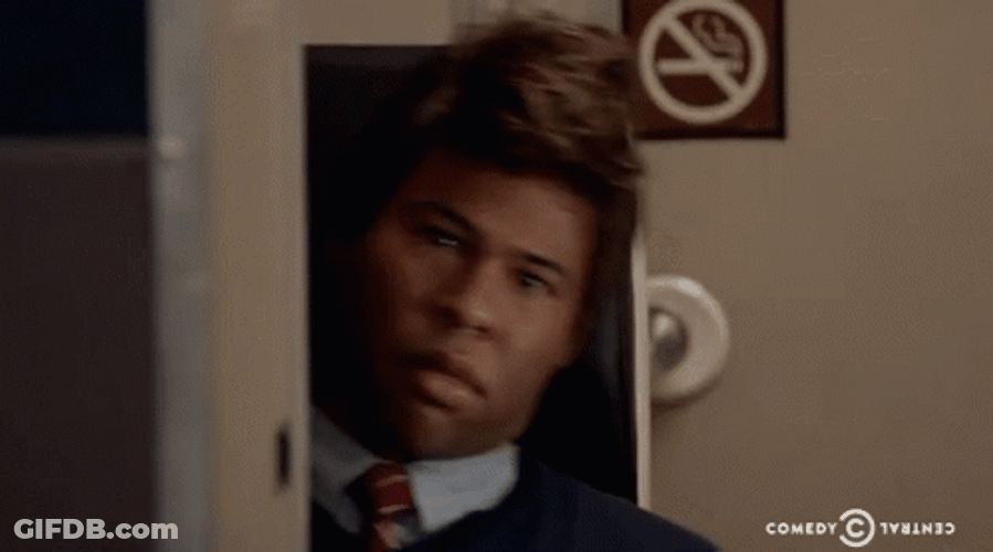 Funny Guy During Turbulence Meme GIF