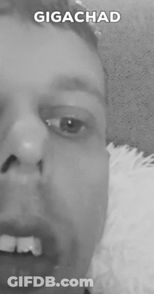 Funny Guy Gigachad Meme GIF