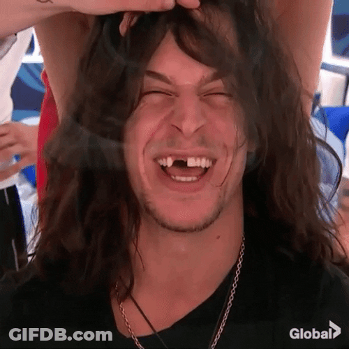 Funny Guy No Teeth Laugh GIF