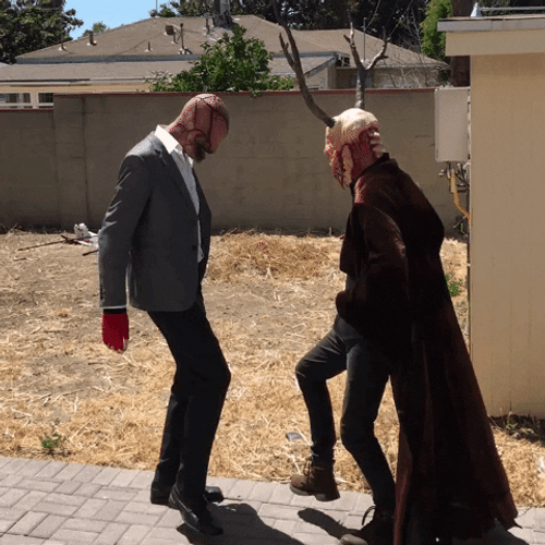 Funny Halloween Feet Dance Costume GIF