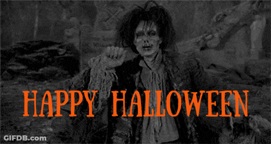 Funny Halloween Zombie Yawn Fall GIF
