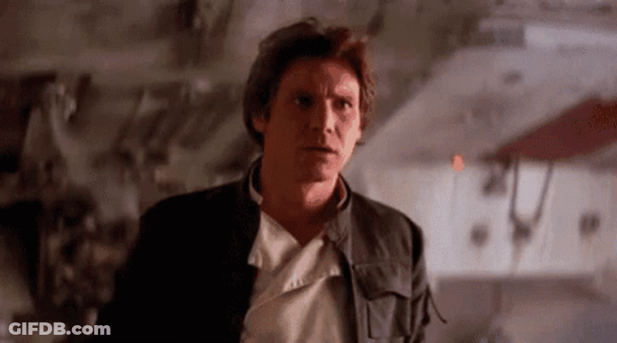 Funny Han Solo Confused Me GIF