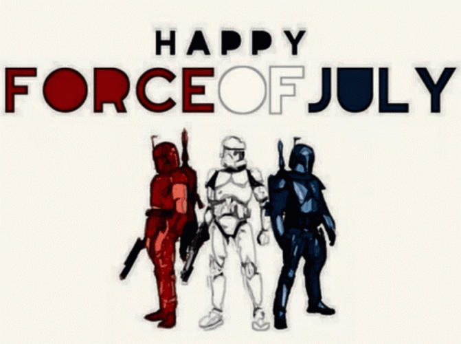 Funny Happy 4Th Of July Star Wars GIF