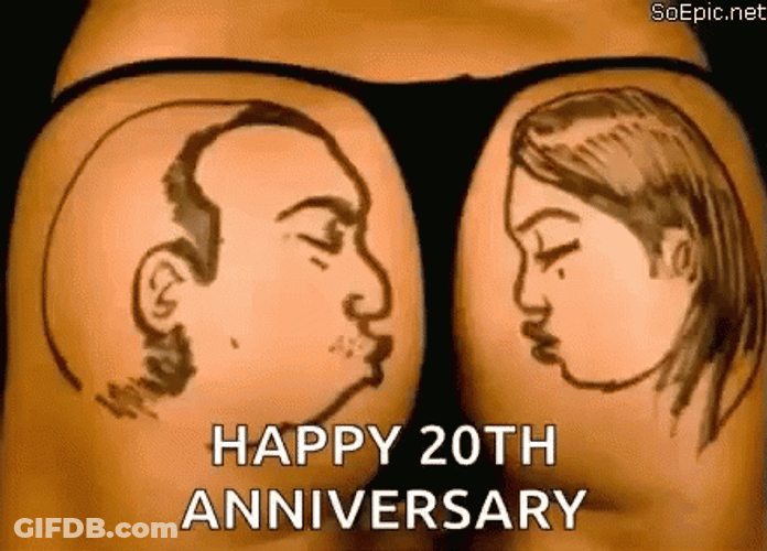Funny Happy Anniversary GIF