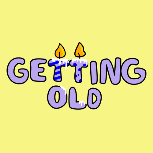 Funny Happy Birthday Getting Old GIF