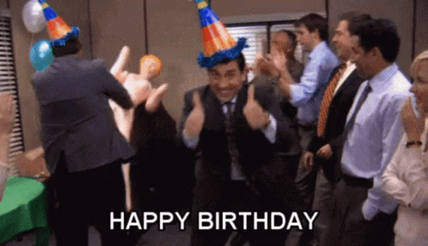 Funny Happy Birthday Party GIF