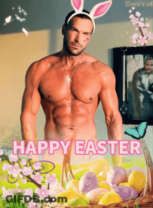 Funny Happy Easter GIF