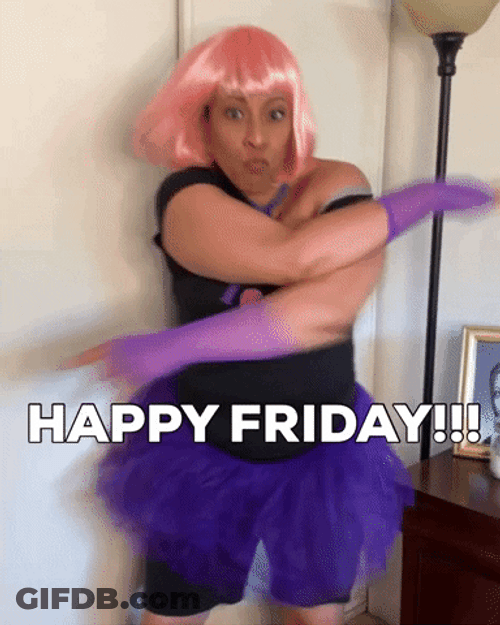 Funny Happy Friday Dancing Trip GIF