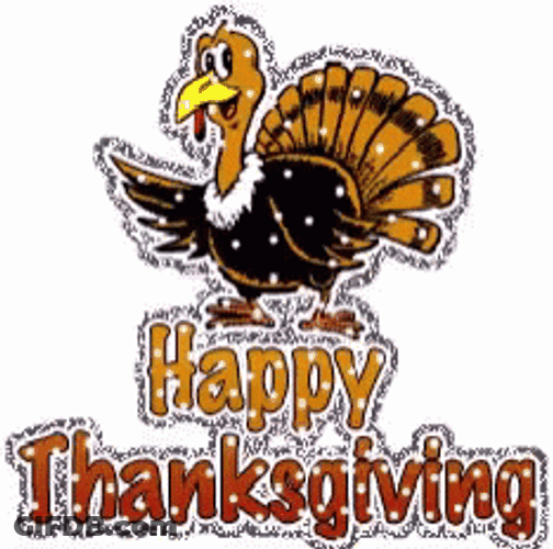 Funny Happy Thanksgiving Graphic GIF