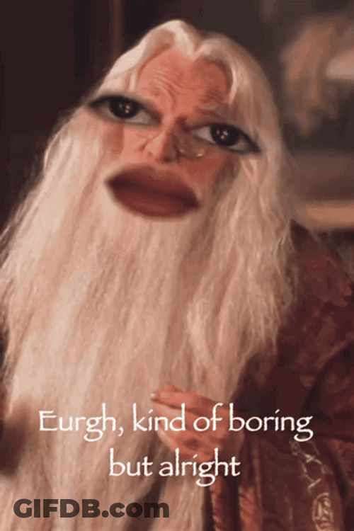Funny Harry Potter And Gandalf GIF