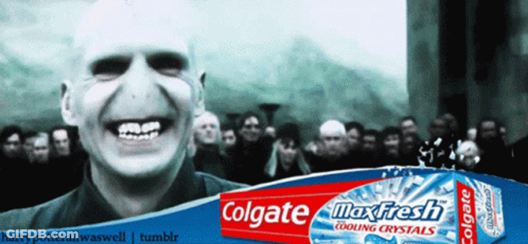 Funny Harry Potter And Voldemort GIF
