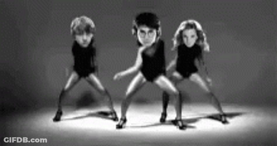 Funny Harry Potter Dance GIF