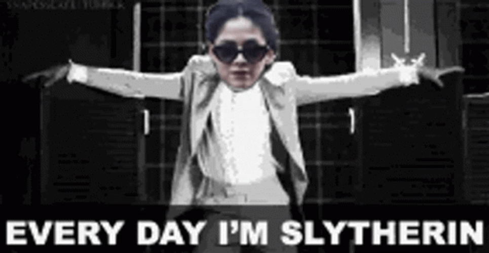 Funny Harry Potter Everyday Slytherin GIF