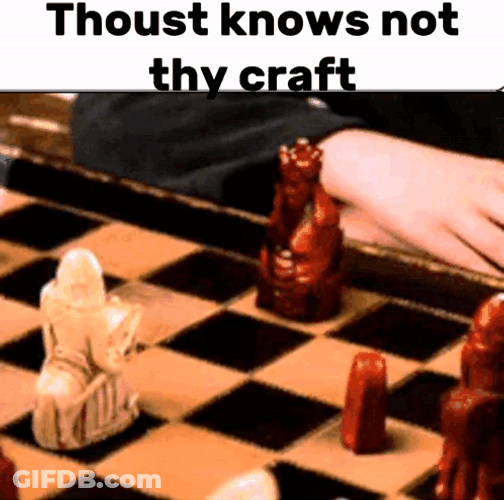 Funny Harry Potter Knows Not Thy Craft GIF