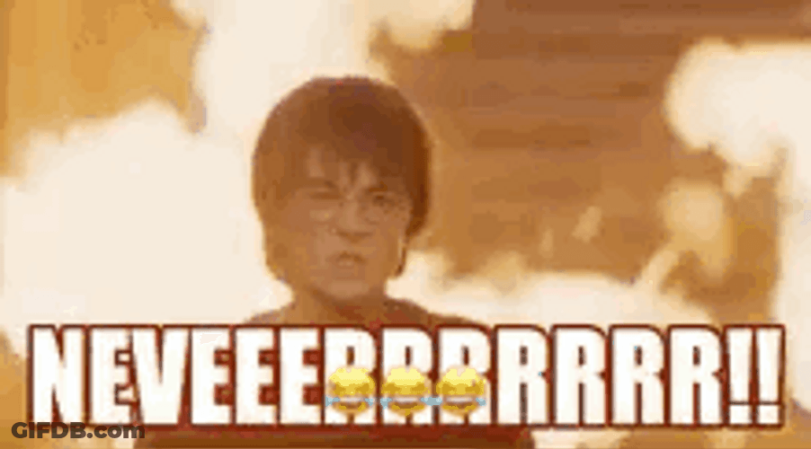 Funny Harry Potter Never GIF