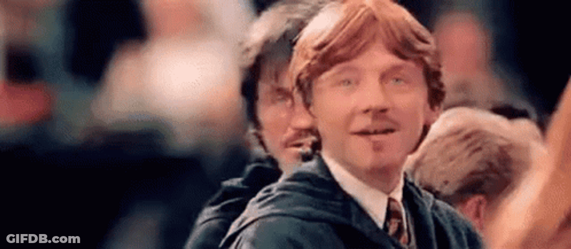 Funny Harry Potter Smiles GIF
