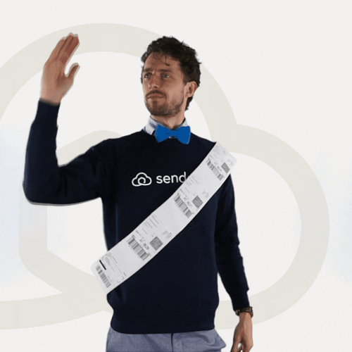 Funny Hello Sendcloud Wave GIF